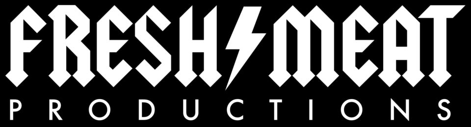 Fresh Meat Productions logo with black background